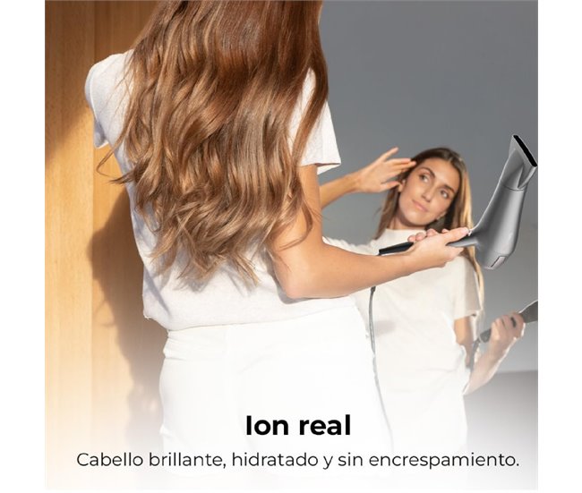 Cecotec Secador de pelo DC IoniCare Radiance Negro