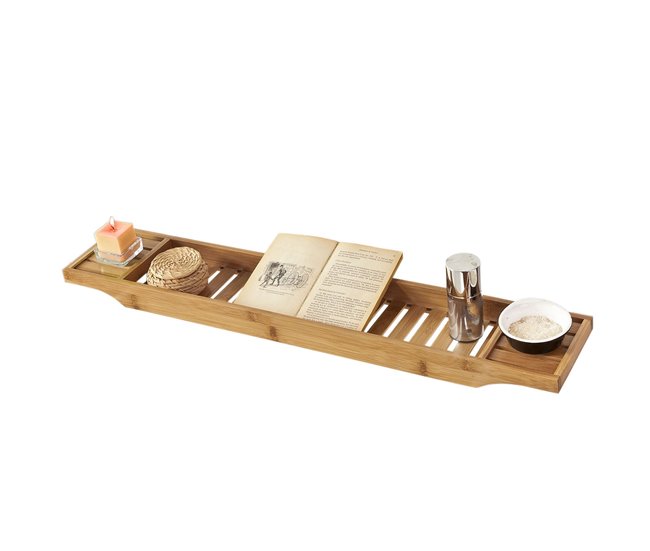 Bandeja de Bambú para Bañera FRG212-N SoBuy Madera