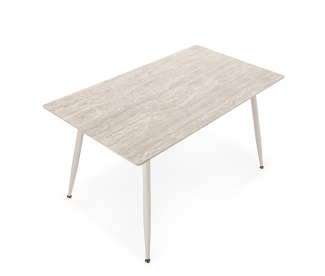 Set de comedor 1 mesa y 4 sillas TRAVIS Beige