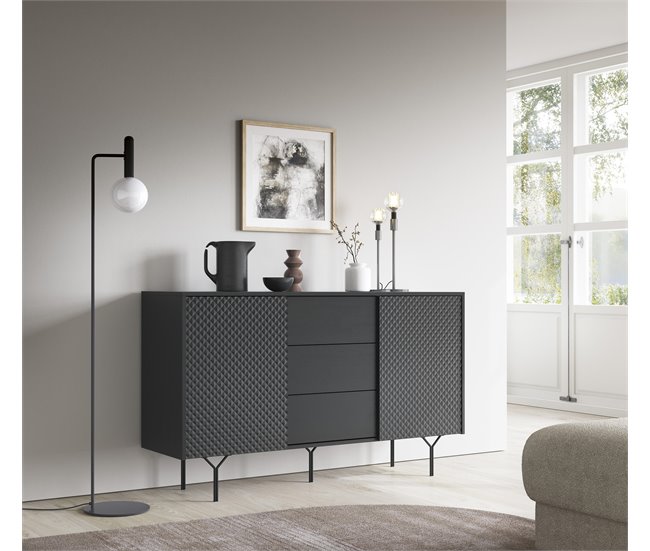 APARADOR RAVEN 144 Negro