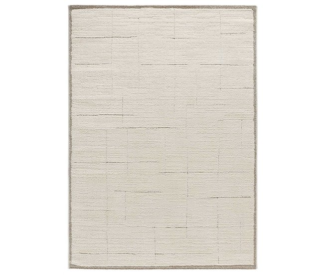 Alfombra de estilo escandinavo CANDELA - ATTICGO 160x230 Crema