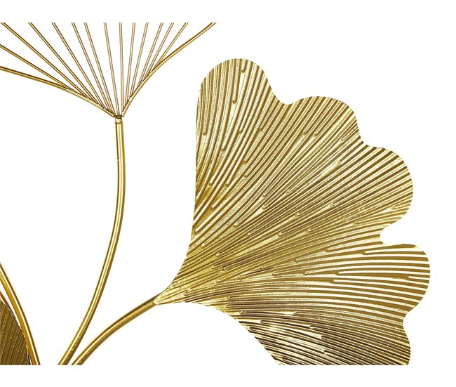 Beliani Decoración de pared INDIUM Dorado