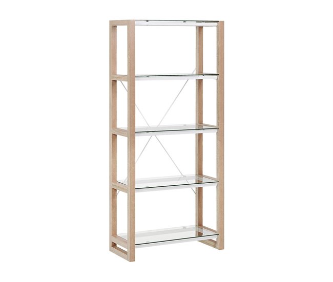 Beliani Estante para libros JENKS Blanco