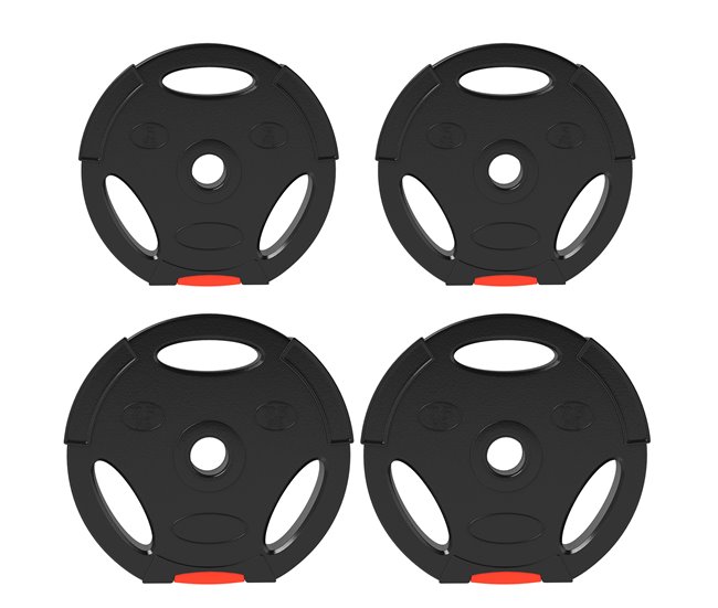 Discos de Pesas PP, Arena SPORTNOW, deportes y ocio - pesas Negro