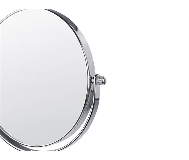 Beliani Espejo de maquillaje AVEYRON 20x13 Dorado