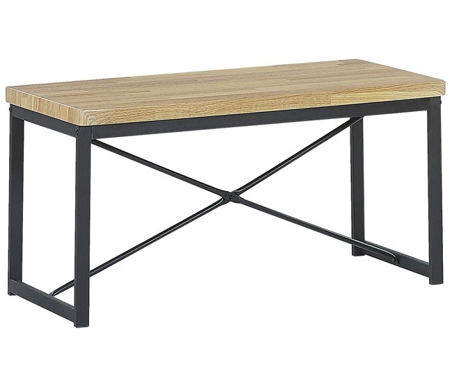 Beliani Conjunto de comedor FLIXTON Marron