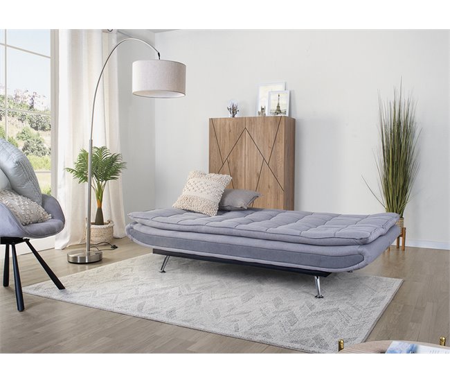 Sofá cama WILLEM Gris Claro