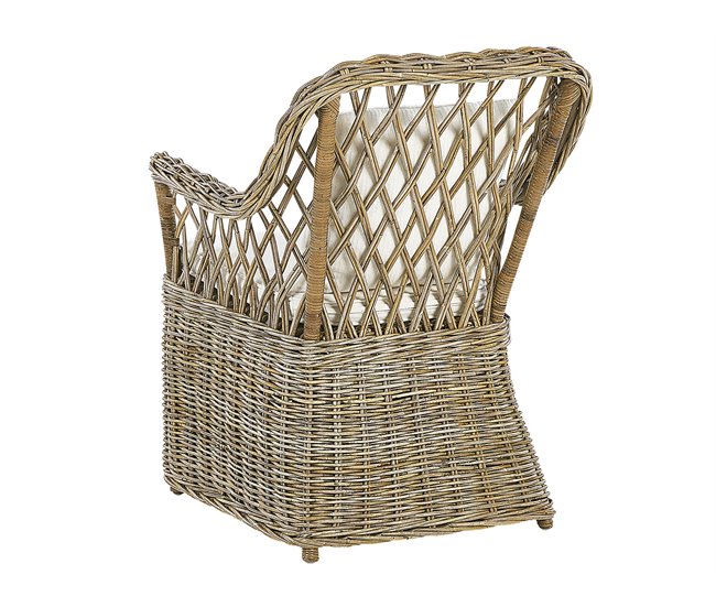 Beliani Conjunto de comedor MAROS/OLBIA Natural