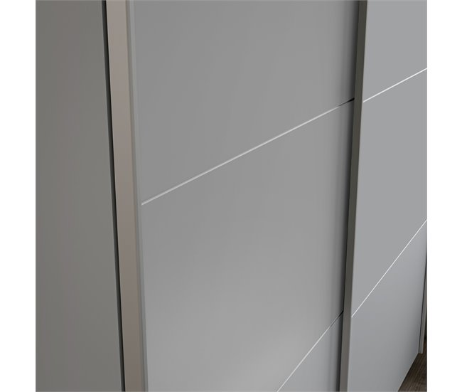Armario NEVADA puertas correderas Gris