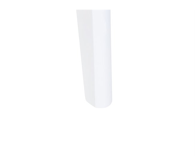 Beliani Conjunto de comedor ROXBY Blanco