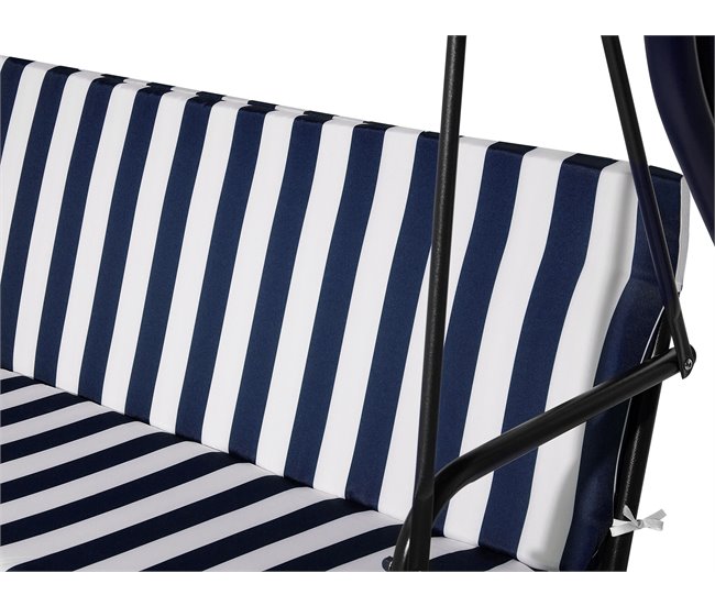 Beliani Columpio CHAPLIN Azul