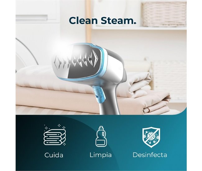 Cecotec Plancha vertical IronHero 1800 Ultimate Negro