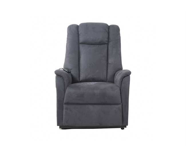 Sillón relax eléctrico microfibra MAX Gris
