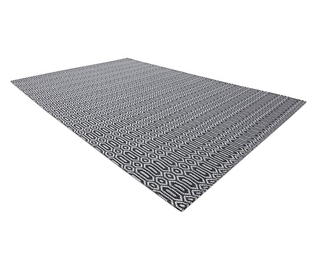Alfombra CASA ECO sisal BOHO Ojetes 22075 153x220 Gris