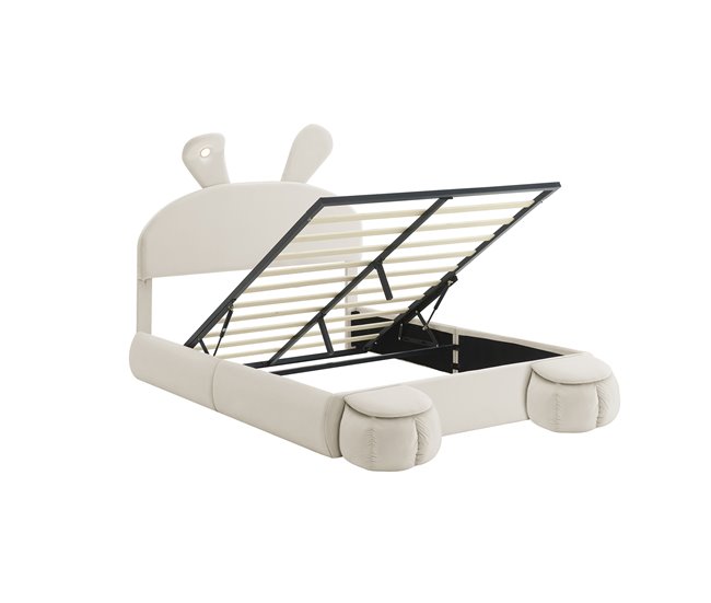 Camas de matrimonio 154x238 Beige