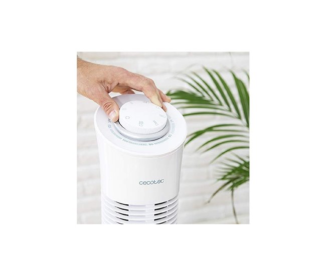 Ventilador de torre EnergySilence 6090 Skyline Cecotec Blanco