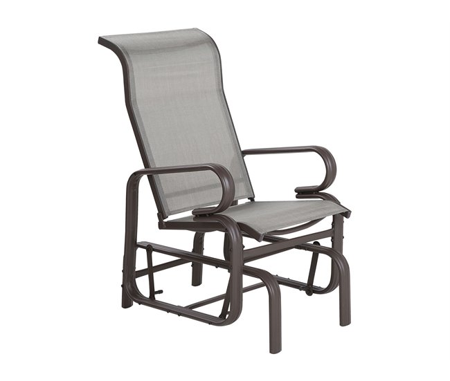 Beliani Sillón BORGIO Marron