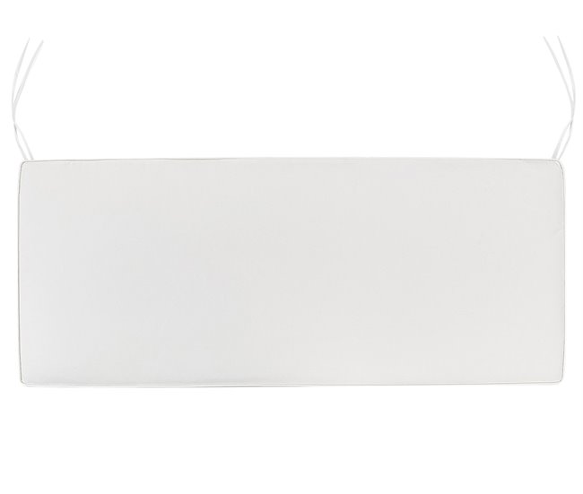 Beliani Cojines de asiento SOVANA 108x45 Blanco/ Beige