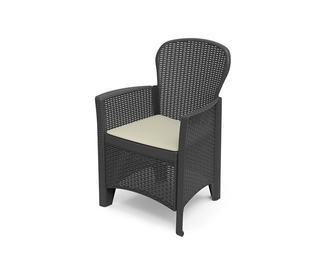 Sillones Exterior -Set 4ud - Durban Negro