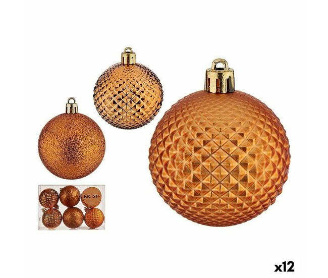 Set de Bolas de Navidad Naranja