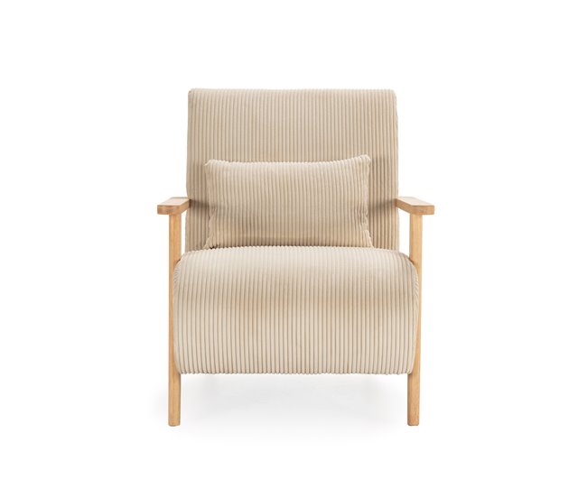 Sillón decorativo BONNIE Beige
