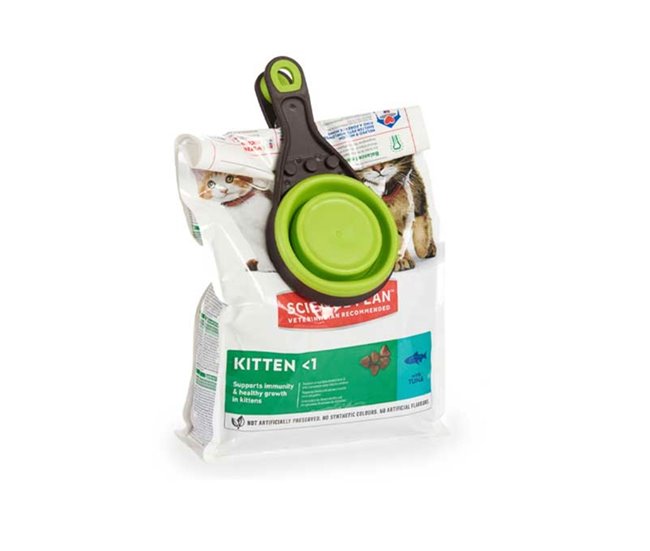 Well home pinza cuchara 3 en 1 multiusos Verde
