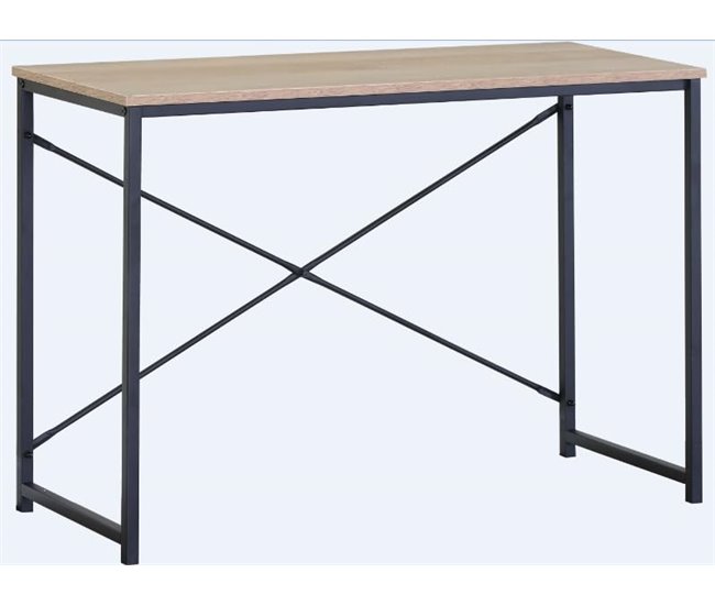 DUPI Escritorio de Ordenador Easy | Estructura Metálica Resistente 100x40 Madera