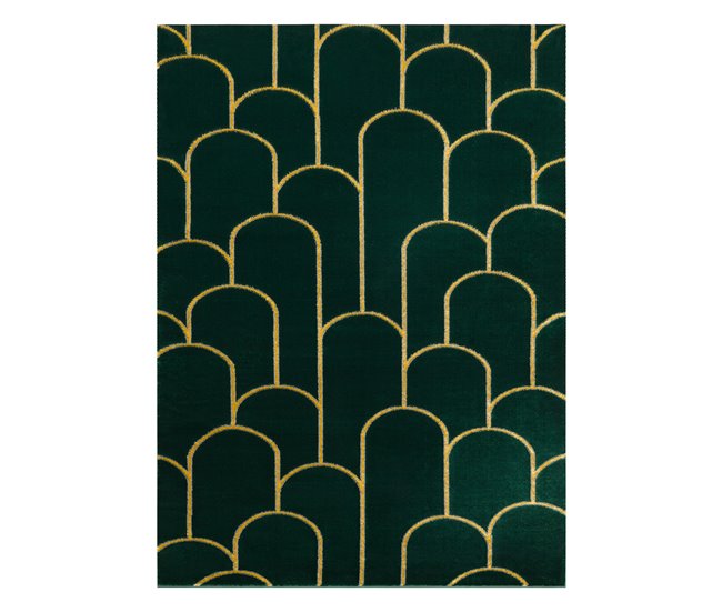 Alfombra EMERALD exclusivo 1021 glamour 240x330 Verde