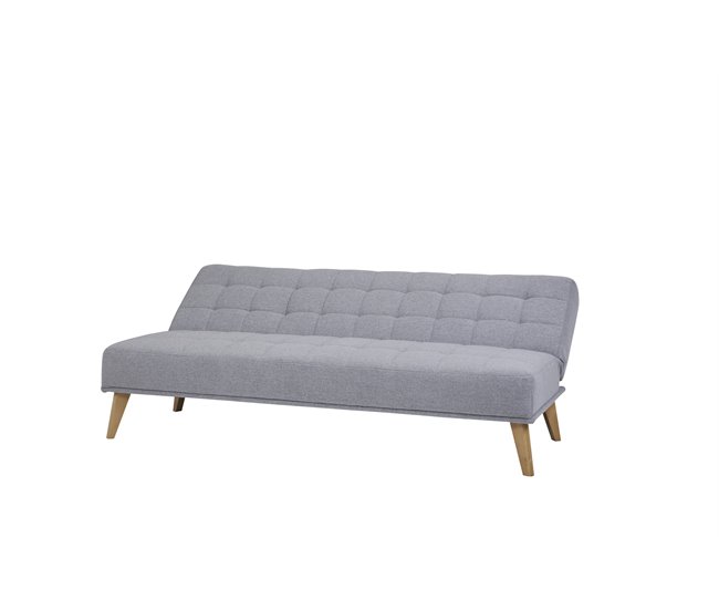 Sofá cama de tela OLIVIA Gris