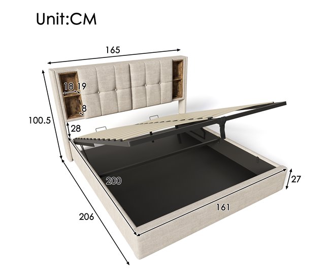 Canapés abatibles Natural