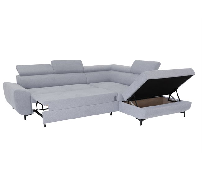 Rinconera con cama WESLEY Gris