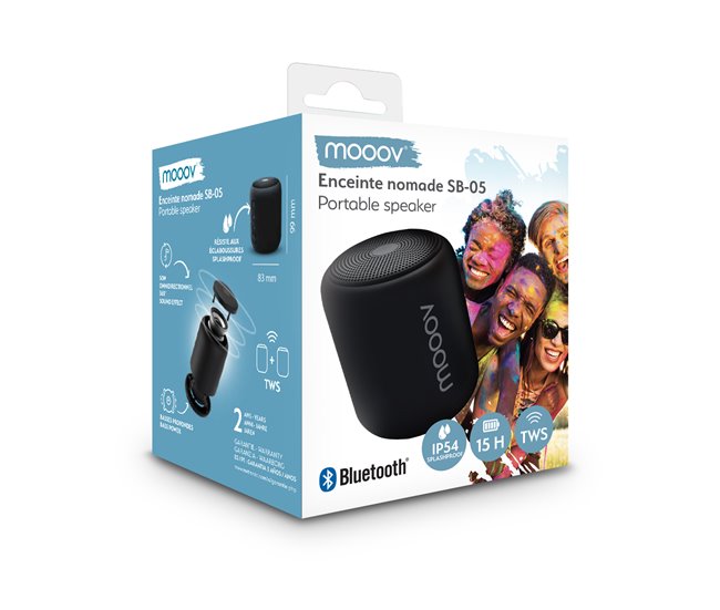 Altavoz Portátil Sb-05 Bluetooth 5W 618402 Metronic Negro