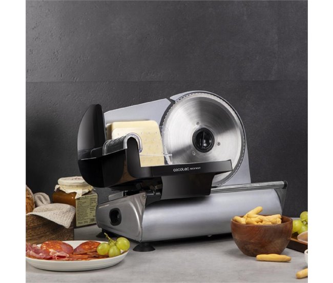 Cecotec Cortafiambres de metal Rock'nCut Advance Inox