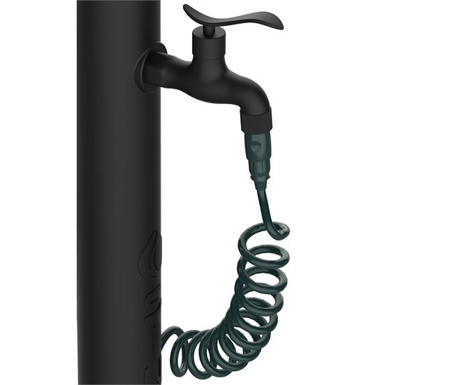 Fuente de jarín negra con cañón Sined FONTANA ACQUA PRO NERA Negro