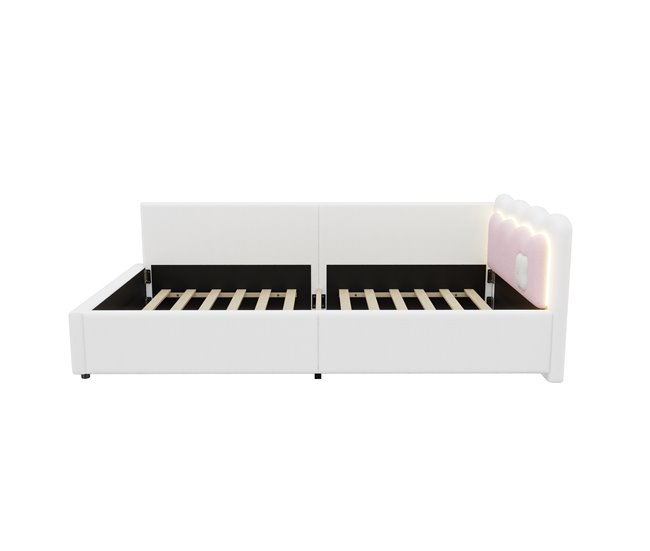 Camas individuales 98x209 Blanco