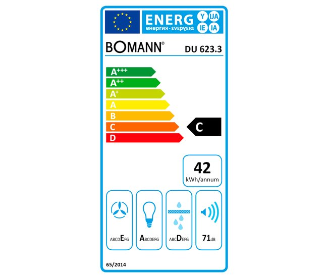 Campana Bomann DU623.2I Plateado