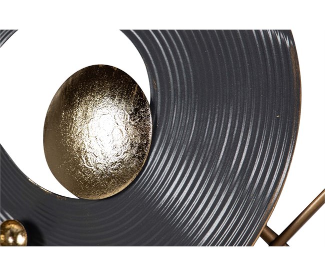 Adorno Metal Adda Home Negro
