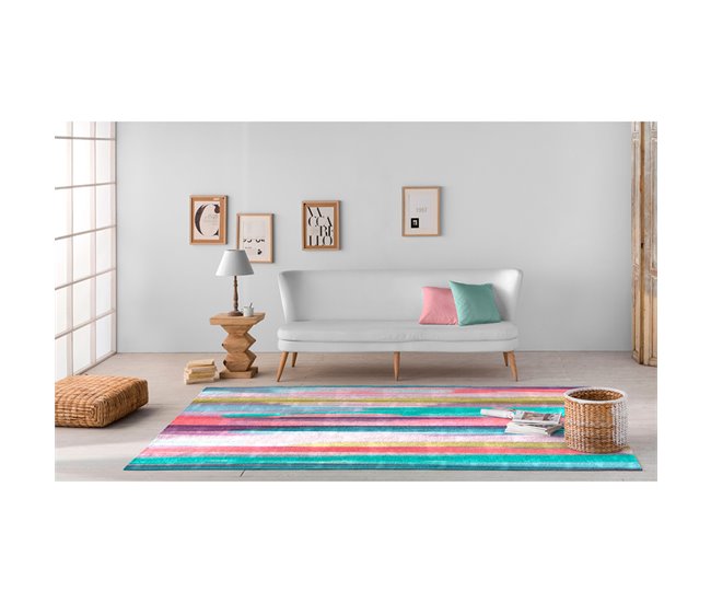 Alfombra decorativa NAF NAF LOANE 120x170 Multicolor