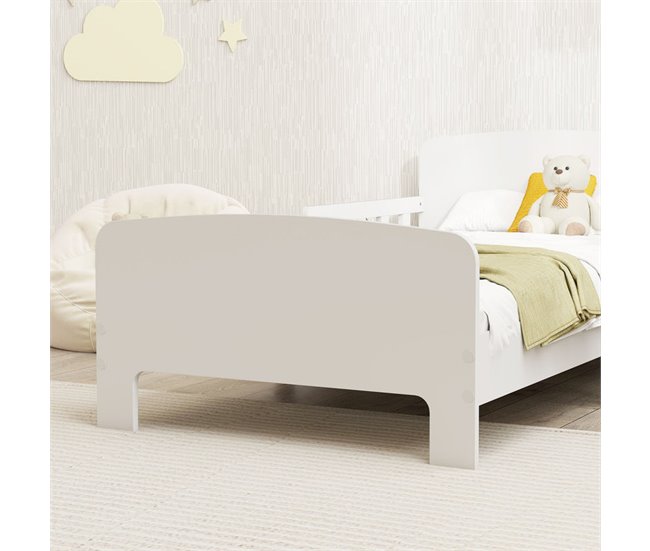 Cama Infantil MDF AIYAPLAY Blanco
