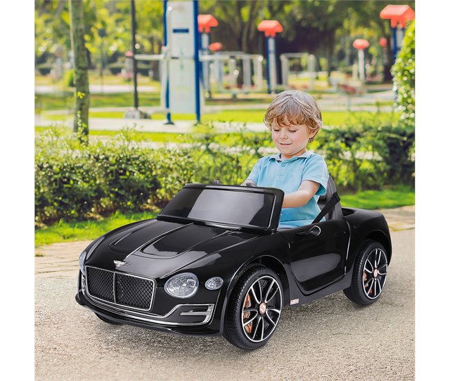Coche Eléctrico PP, Metal HOMCOM Blanco