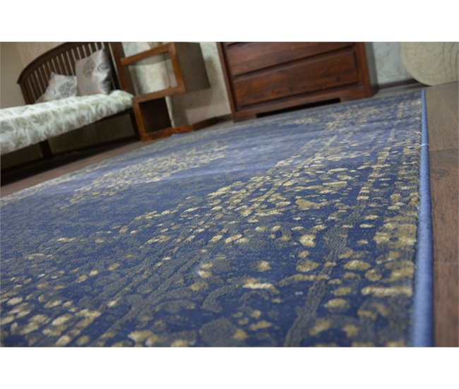 Alfombra DROP JASMINE 455 160x220 Azul Marino