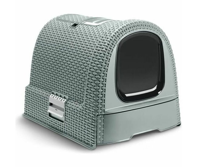 Arenero para Gatos Gris