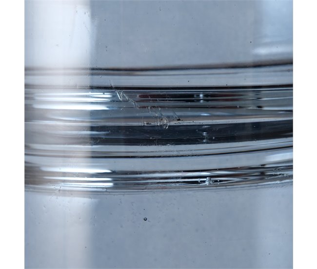 Porta velas BROLA surtido material cristal Azul