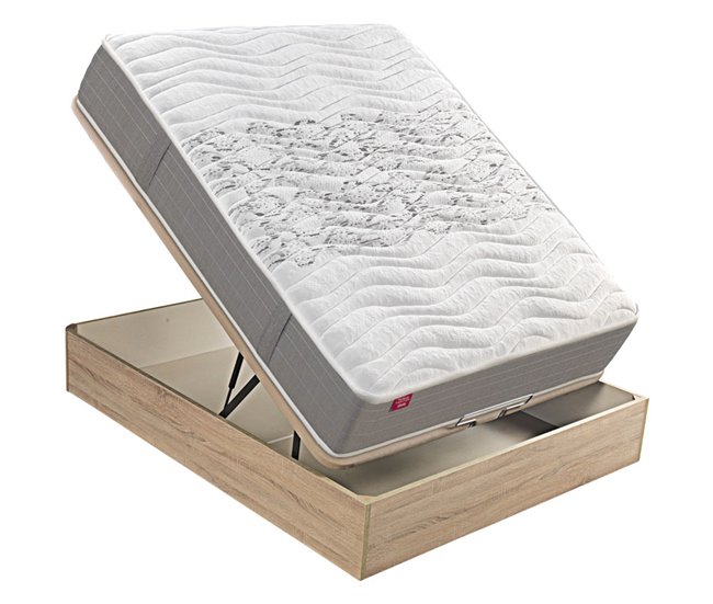 Colchón SKYLIGHT 8K PIKOLIN de espuma Adaptex + canapé gratis Grupo Pikolin color natural 