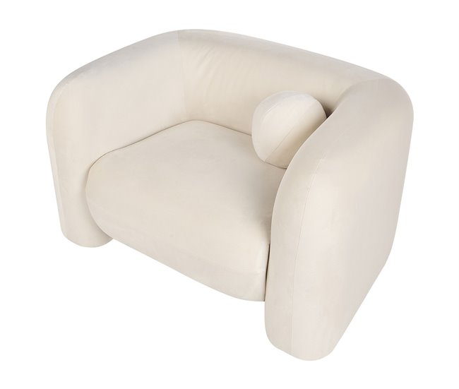 Beliani Conjunto de sofás LEIREN Crema