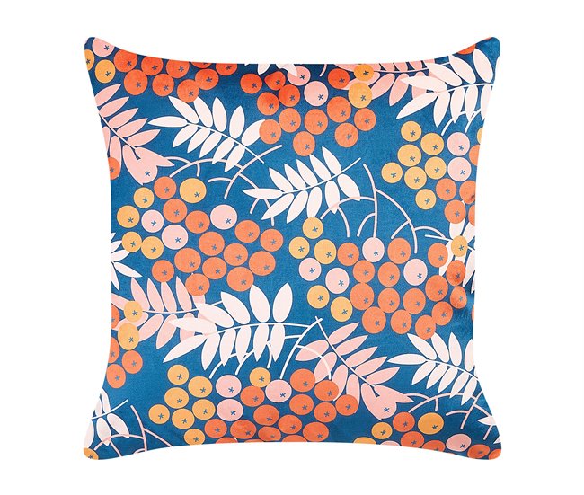 Beliani Cojín decorativo SUMAC Multicolor