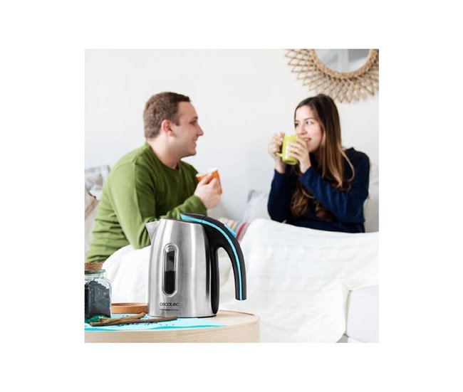 Hervidor de agua ThermoSense 220 Steel Cecotec Plateado
