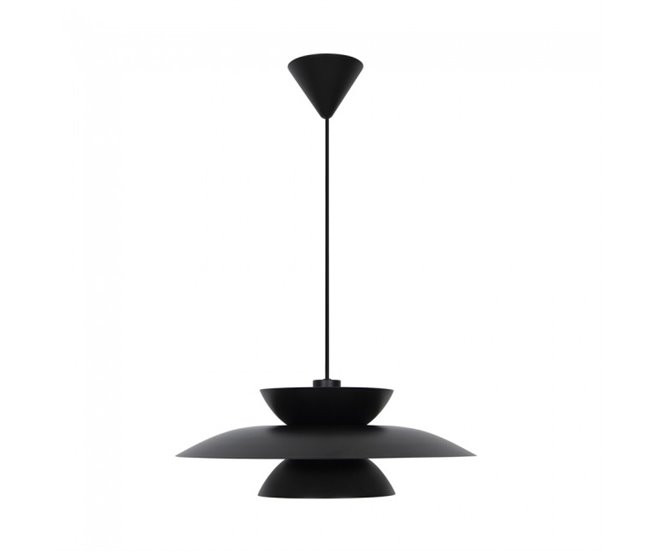 Lámpara de techo Carmen Metal Nórdico Negro