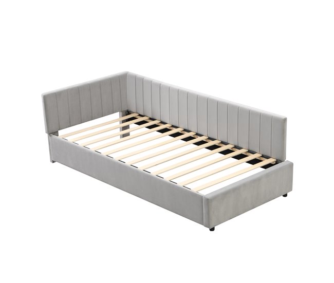 Camas individuales 97x197 Gris