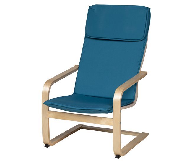 Sillón decorativo PAZ Azul